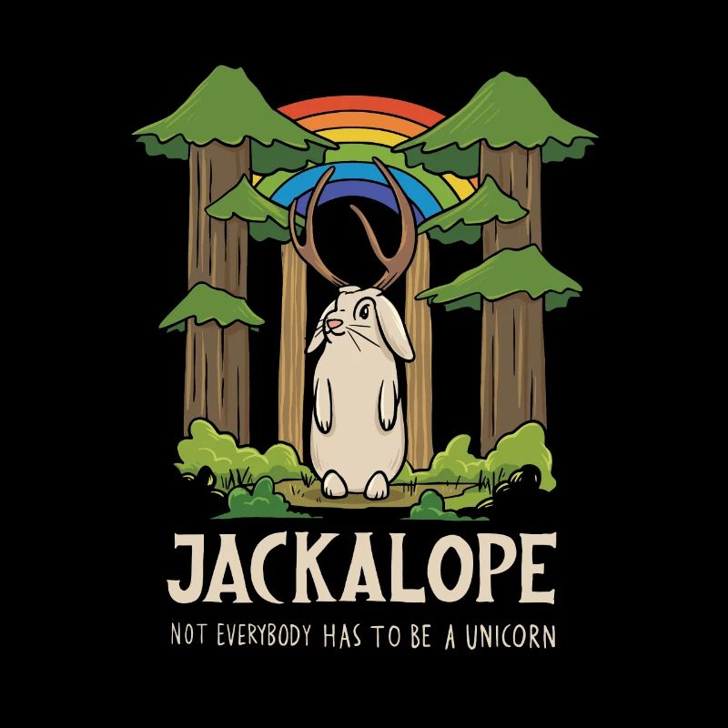 Mythical Creatures Cryptid Design for Jackalo