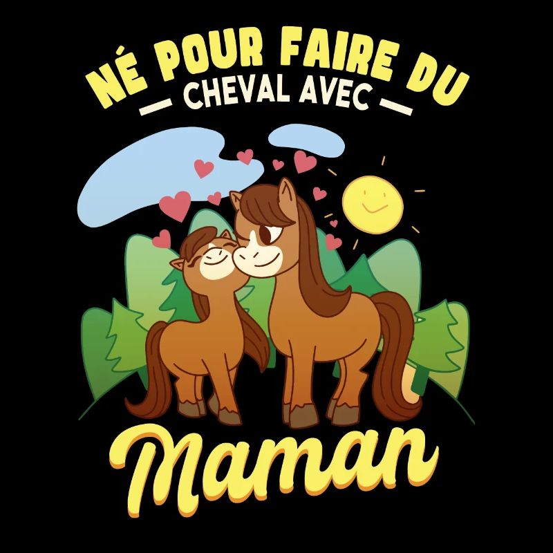 Cheval Avec Maman