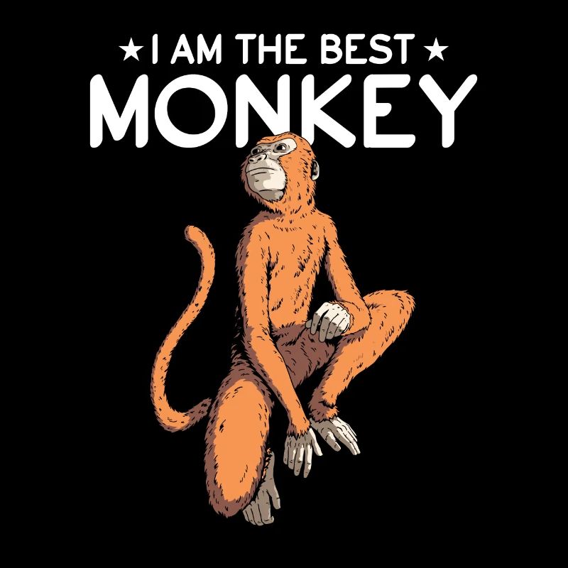Chimpanzee Monkey Orangutan Monkey - I Am The Best