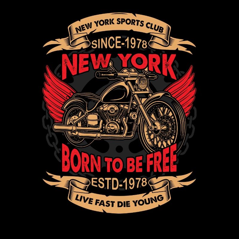 Super cool Biker Design
