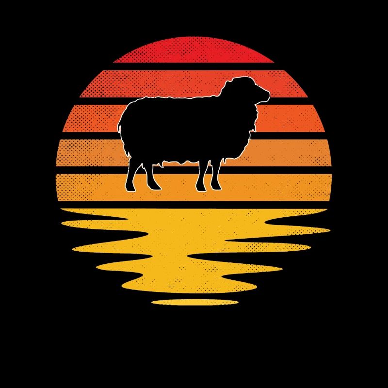 Schaf Retro