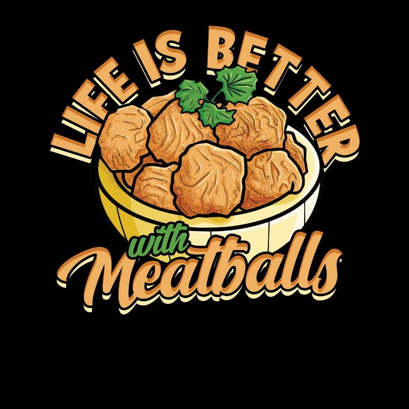 Meatballs Eat Spaghetti Gift Gift
