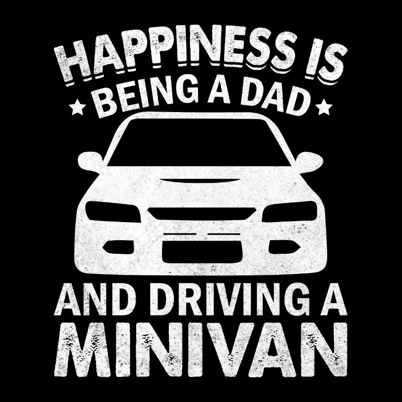 Dad fährt Minivan Daddy Minivan Dads Lifestyle
