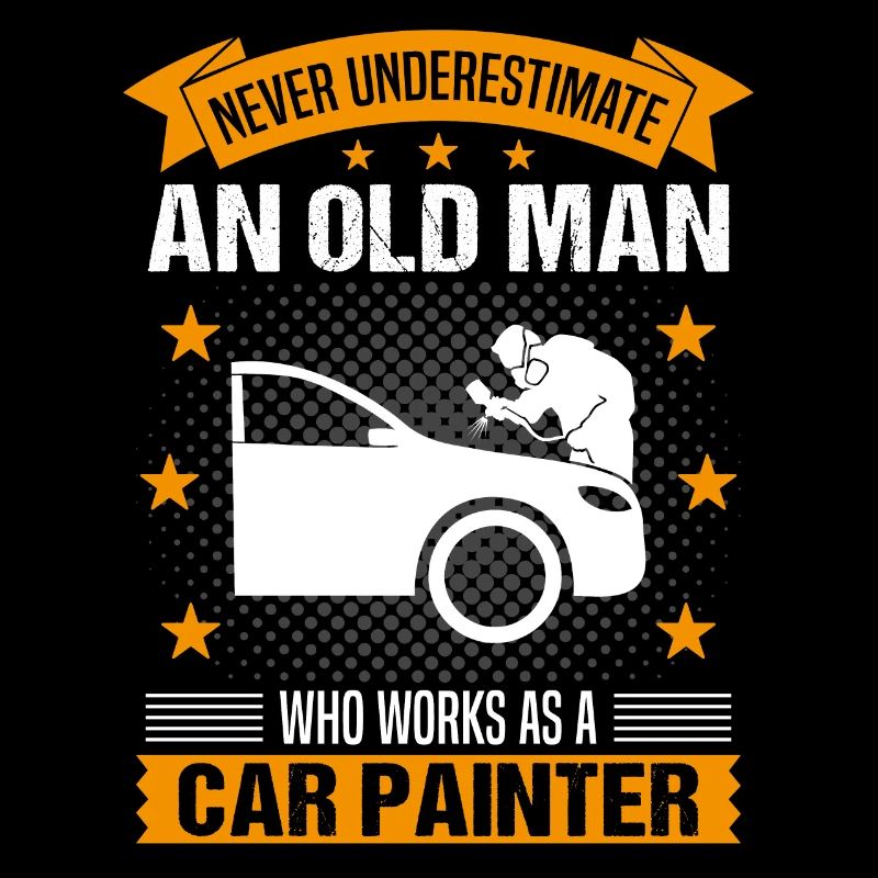 Painter Old Man Saying Men's Gift