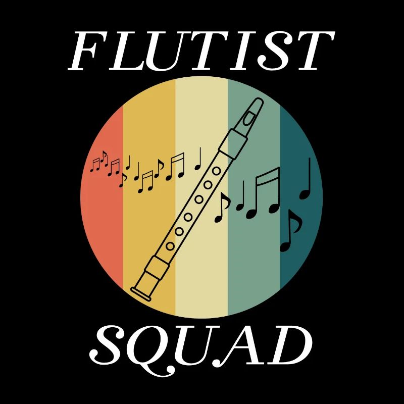 Flutist Squad Classical Musician Flute Player