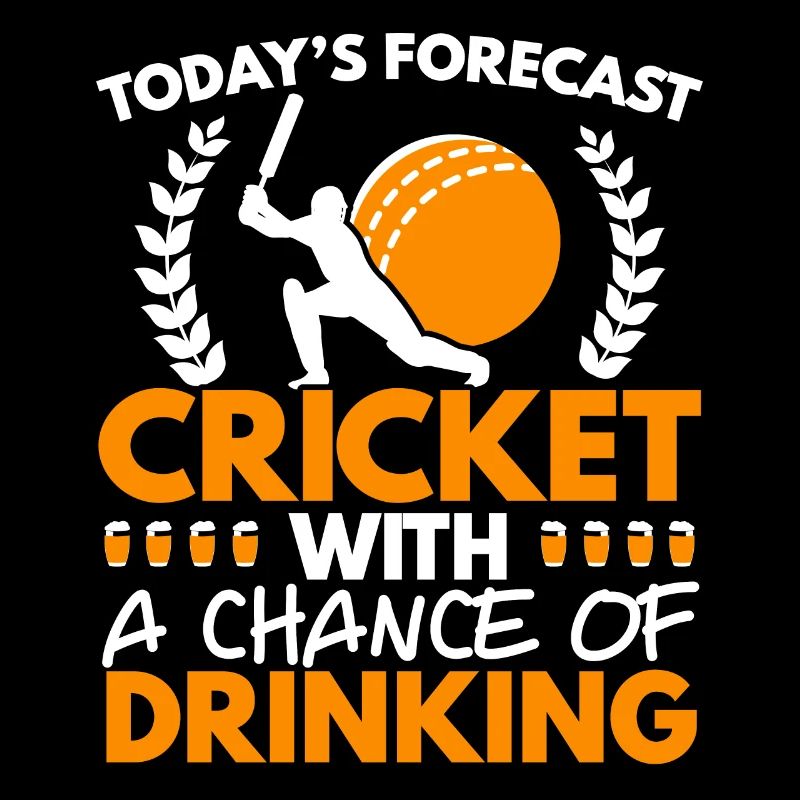 Cricket mit einer Chance, Bier Cricketer zu trinken