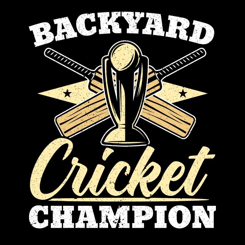 Backyard Cricket Champion Cricket Player Cricketer