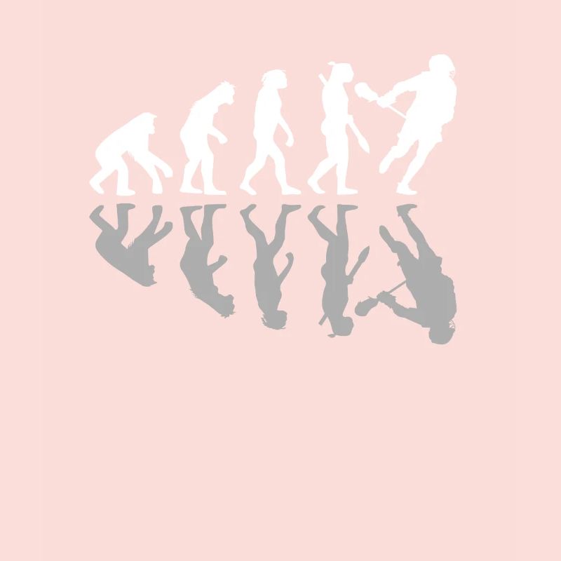 Lacrosse Player Human Evolution Goalie Sticks