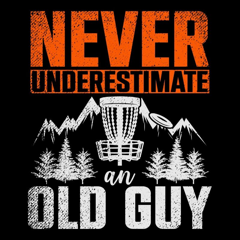 Never Underestimate An Old Guy Disc Golf Course