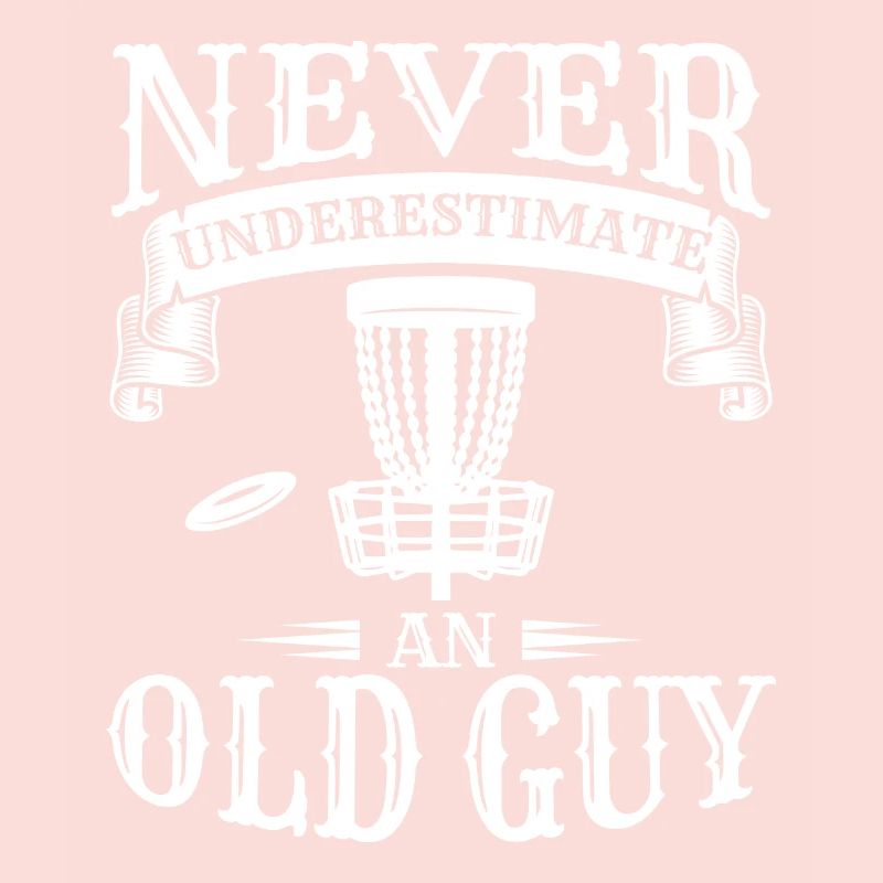 Ne sous-estimez jamais un parcours de disc golf Old Guy