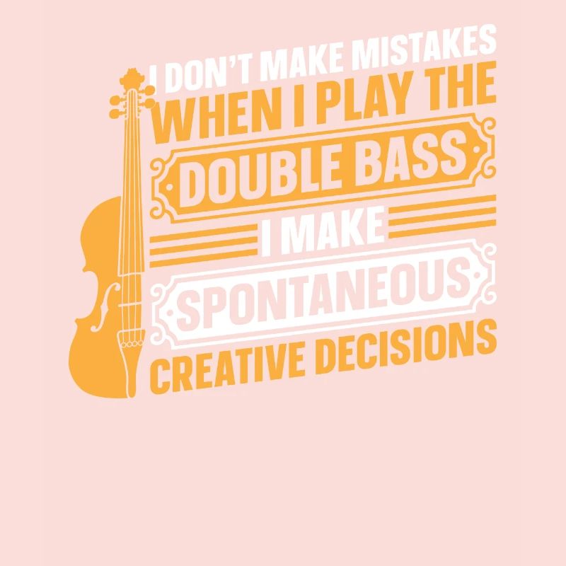 Contrabassist I Don't Make Mistakes When Playing D