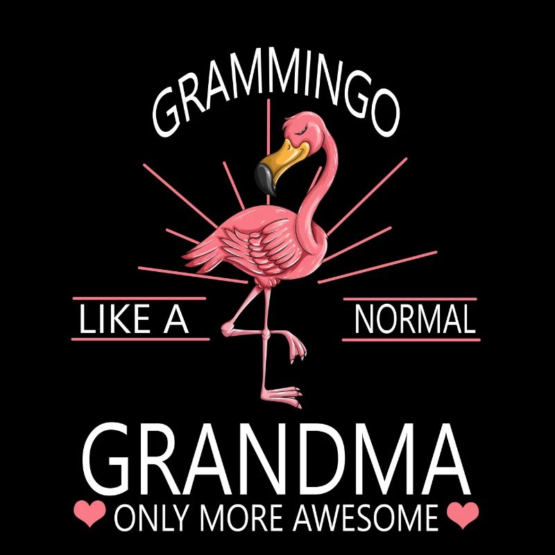 Großmutter Liebe Oma Geschenk Flamingo Grammingo
