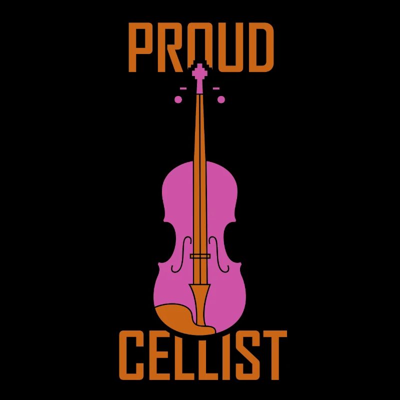 Fier violoncelliste Musicien violoncelle violoncelle