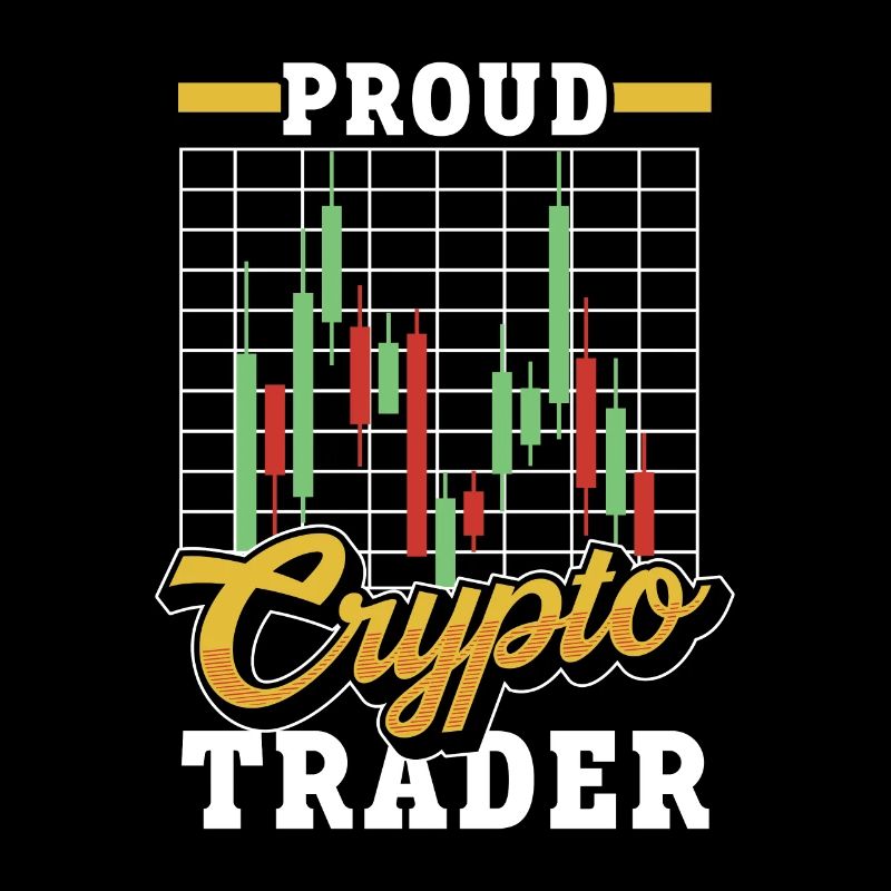 Stolzer Krypto Trader Traden Crypto Trading