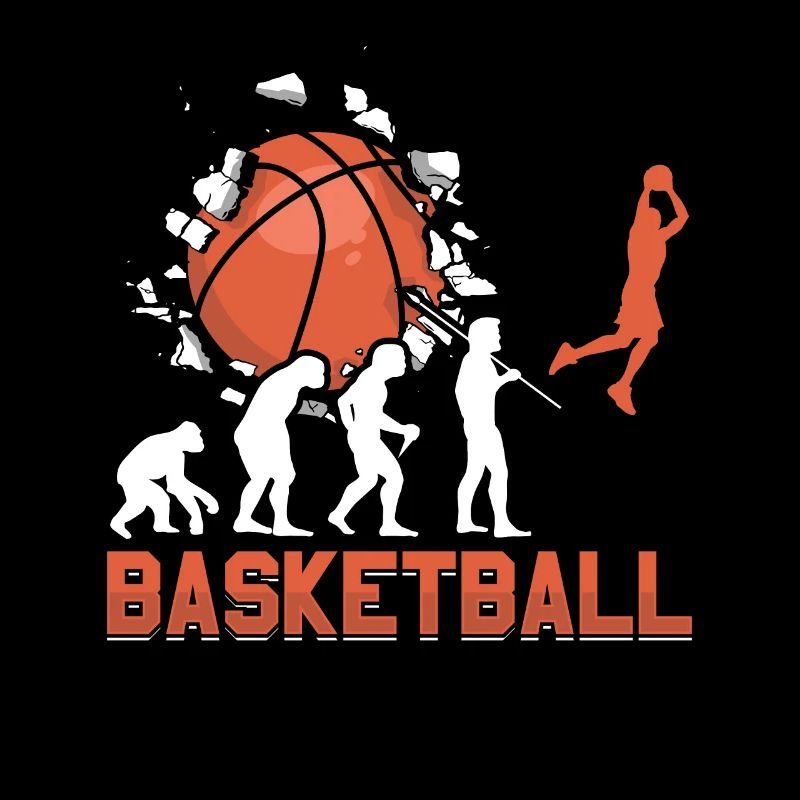 Basketball Evolution From Monkey To Men BBall