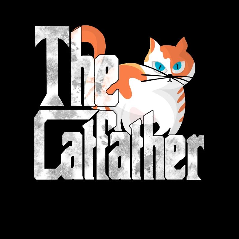 Cat Dad The Catfather Crazy Cat Father Kitty Daddy
