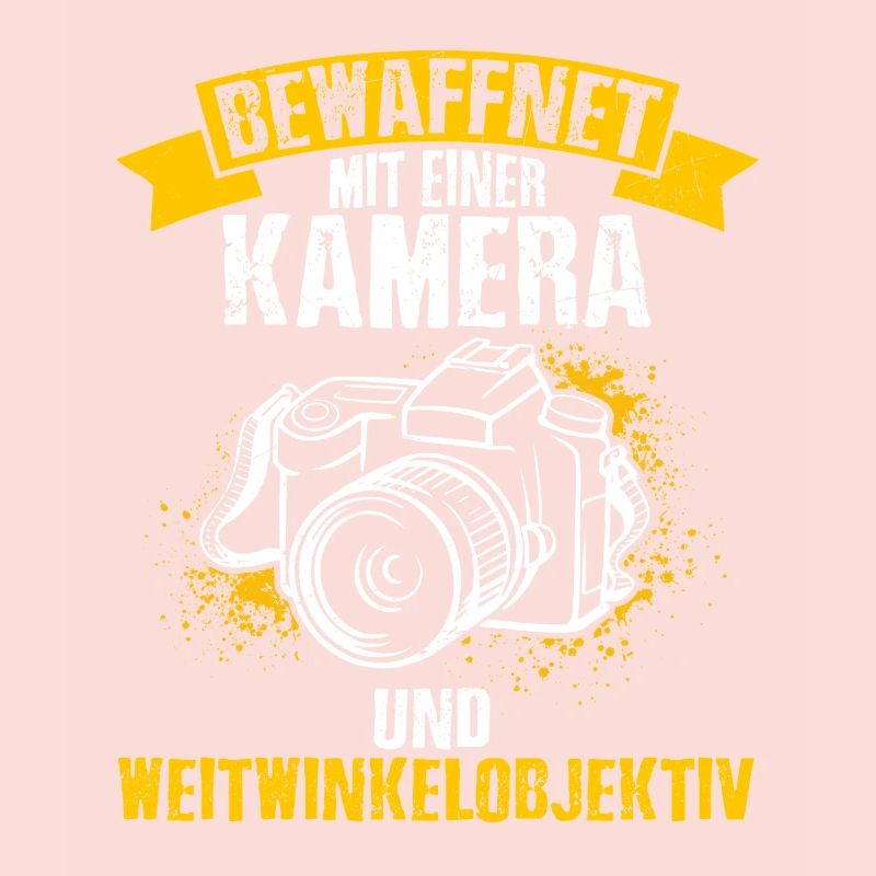 Bewaffnet mit einer KAMERA und WEITWINKELOBJEKTIV