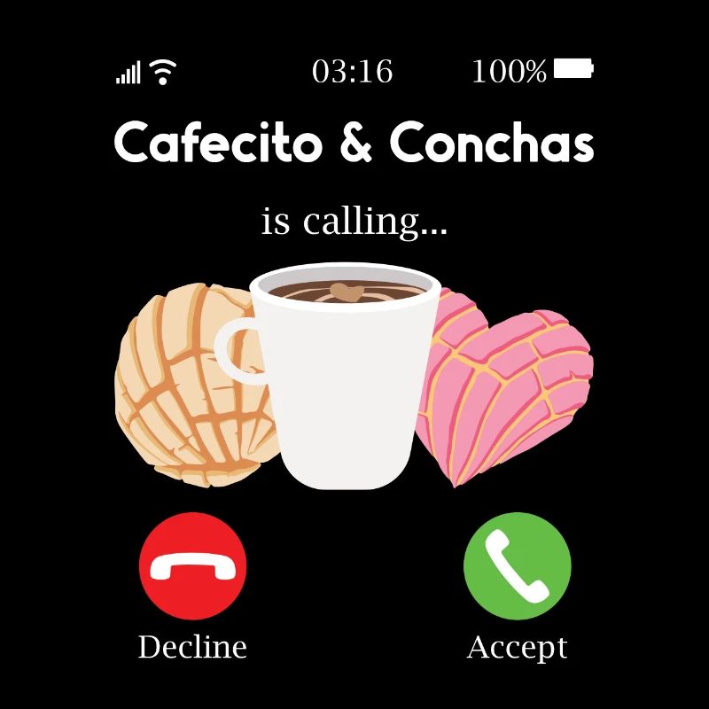 Cafecito y Chisme Concha's Pan dulce