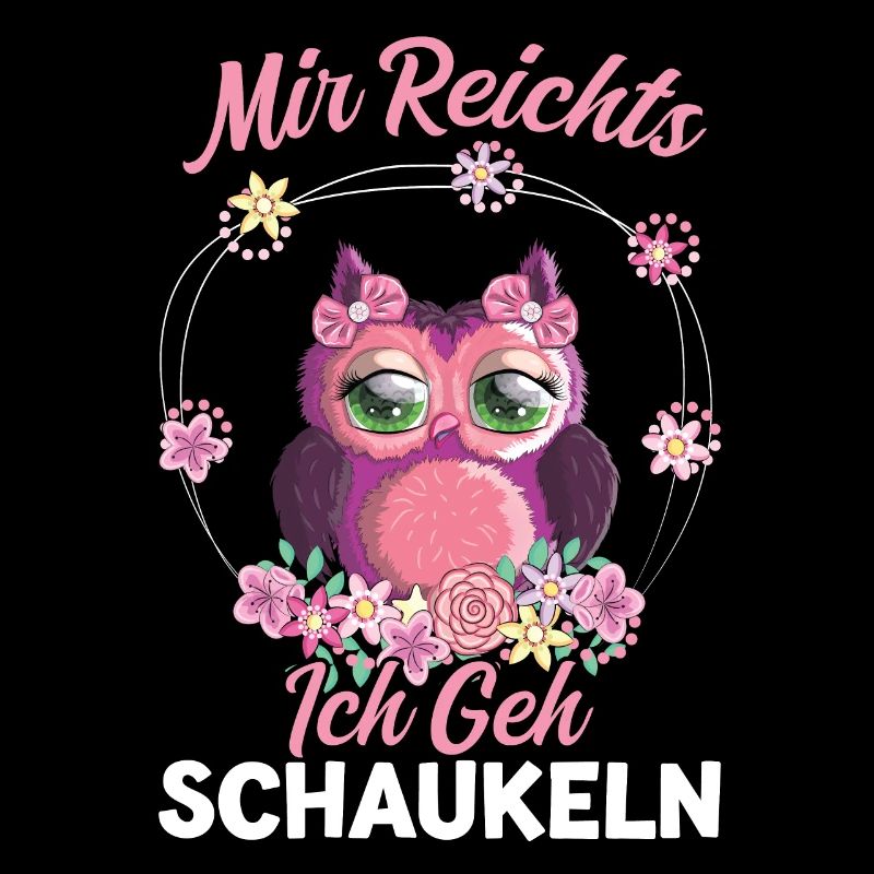 Eule Vogel Schaukeln Geschenk