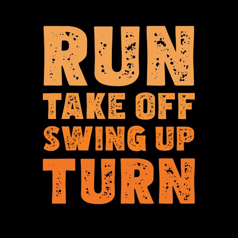 Run Take Off Swing Up Turn Fun Pole Jumping