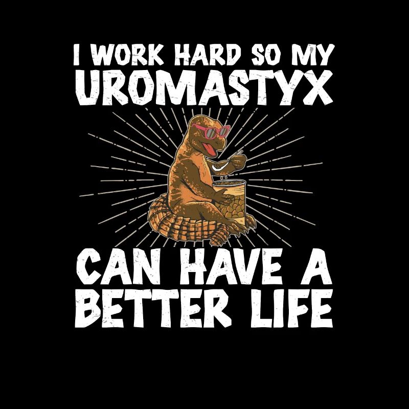 Uromastyx Lustiger Dabb Lizard Work Hard Better