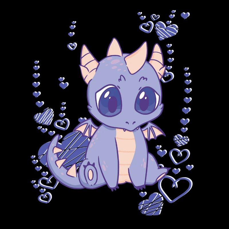 J’adore les bébés dragons mignons