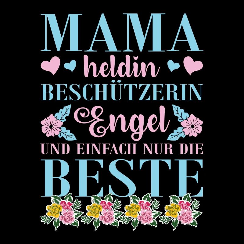 Mama Heldin Beschützerin Engel Die Beste Mutter