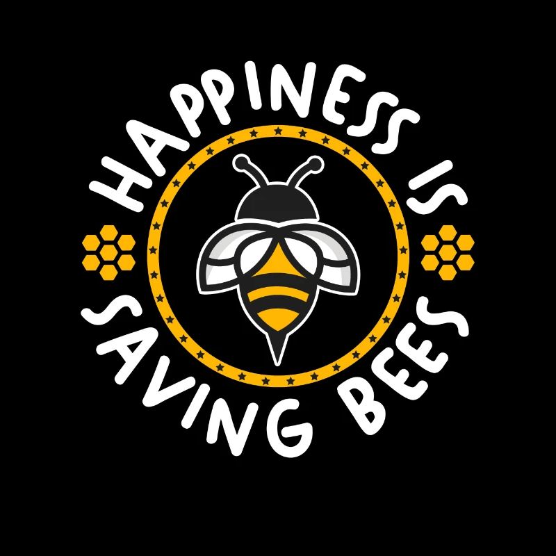 Beekeeping Happiness Is Saving Apiarist Beekeeper