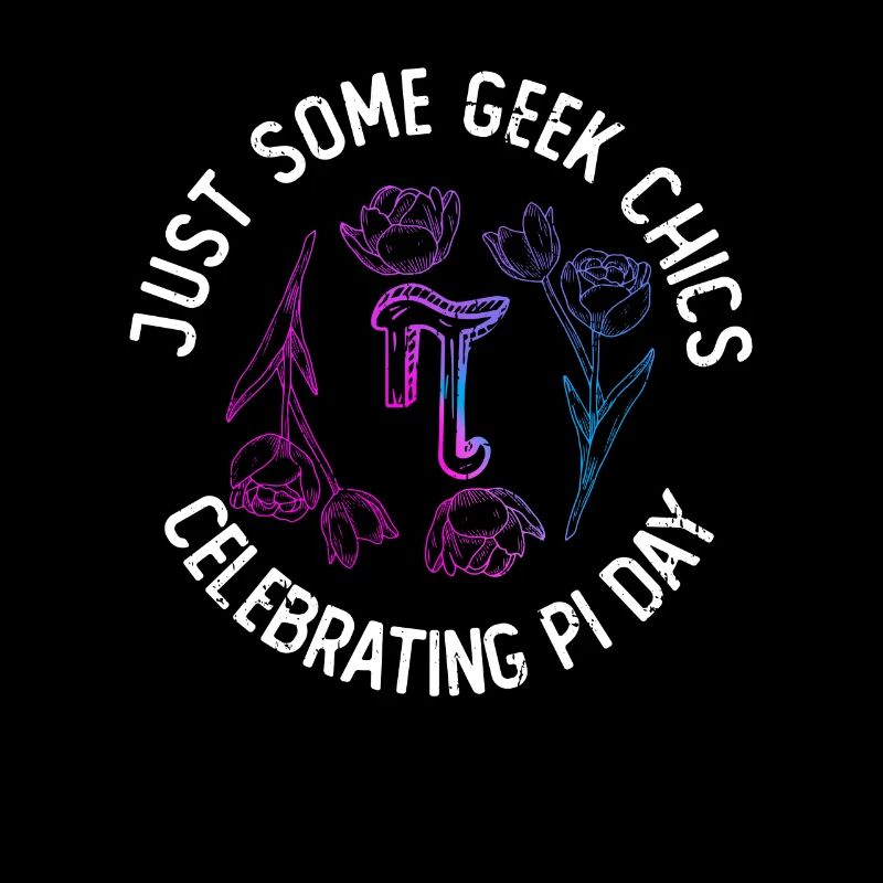 Juste quelques geek chics célébrant le Pi Day - Math Pi