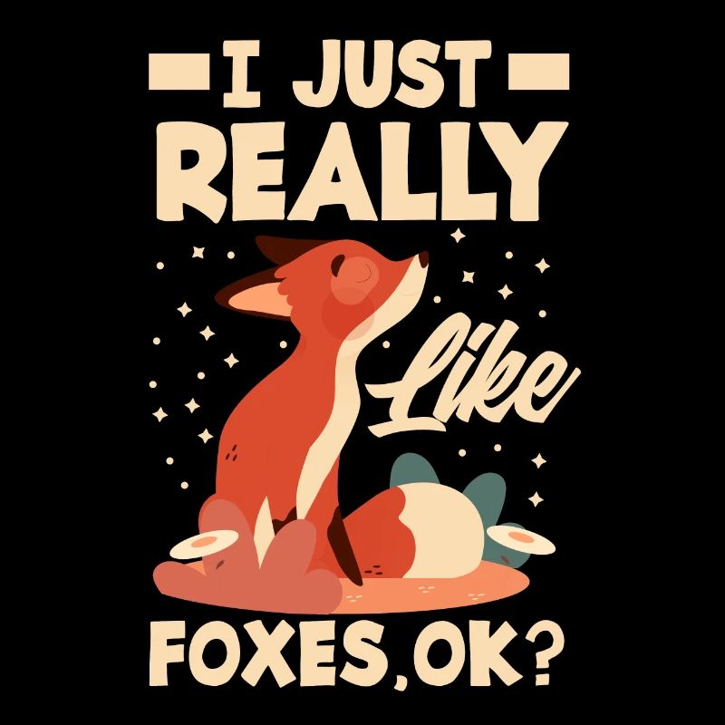 Fox Foxes Animaux Idée cadeau