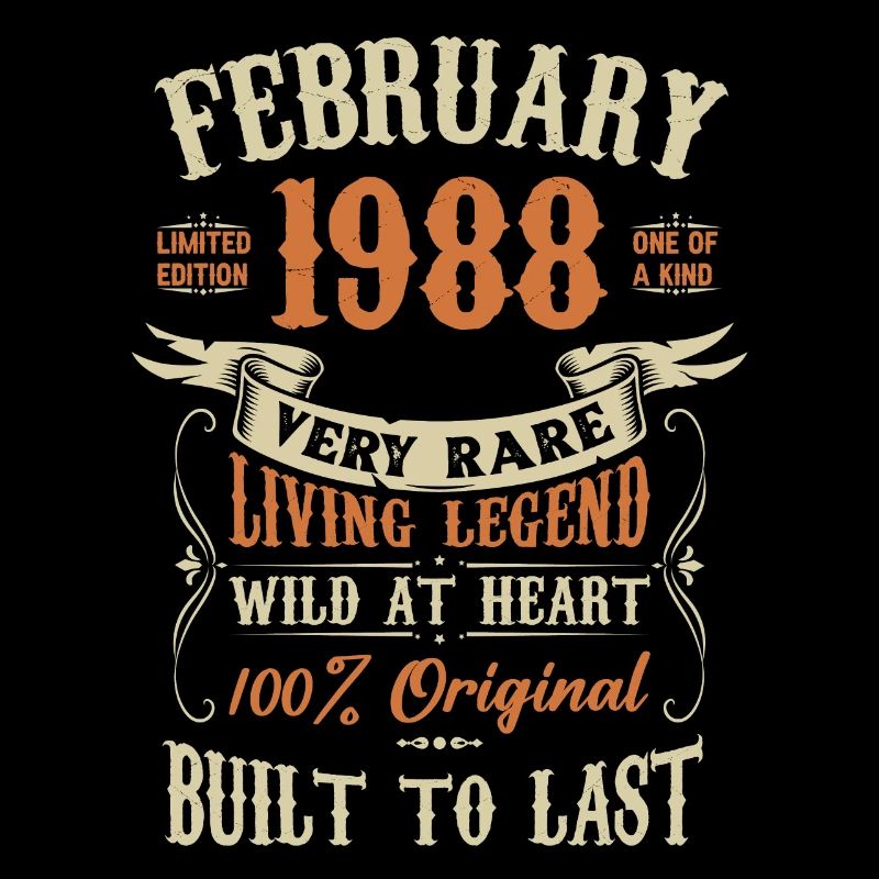 Februar 1988 Geburtstagsgeschenk