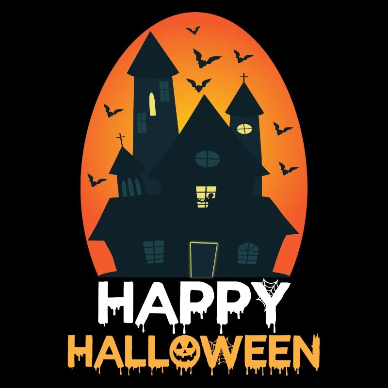 Cheerful Halloween outfit for October 31st