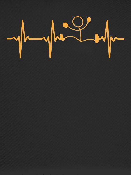 Funny Stick Figure Heartbeat