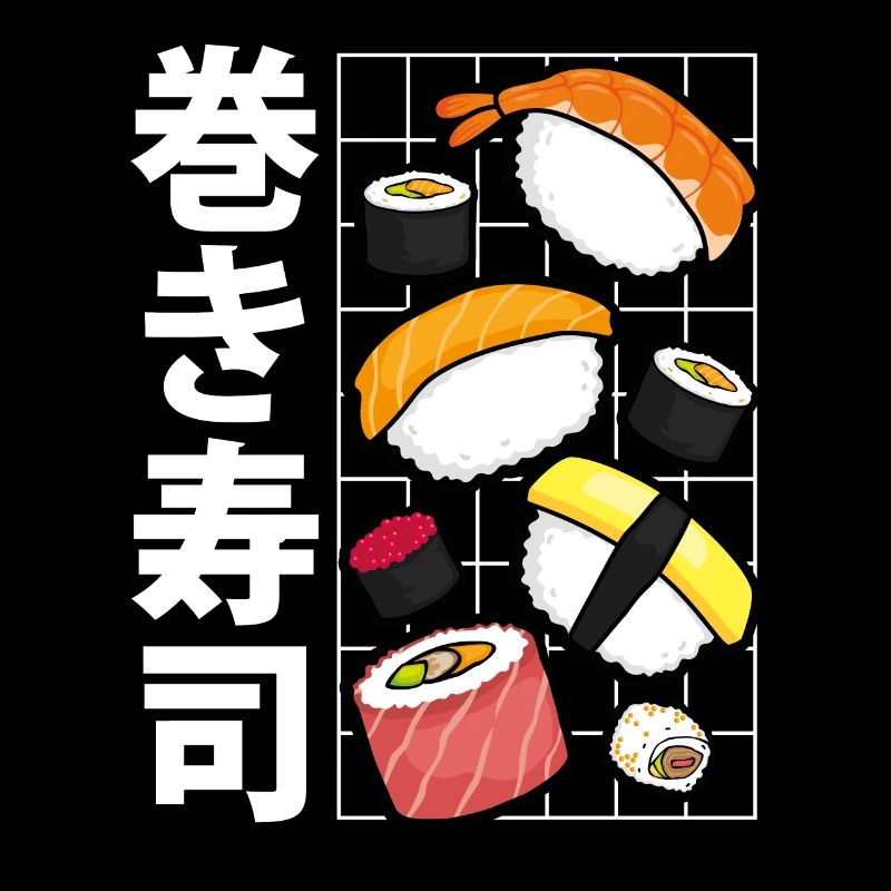 Beaucoup de sushis dans un style esthétique
