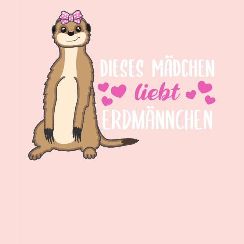 Erdmännchen Spruch Geschenk Damen Mädchen