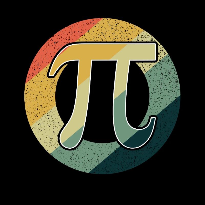 Vintage March Math Holiday Mathematics Funny Pi