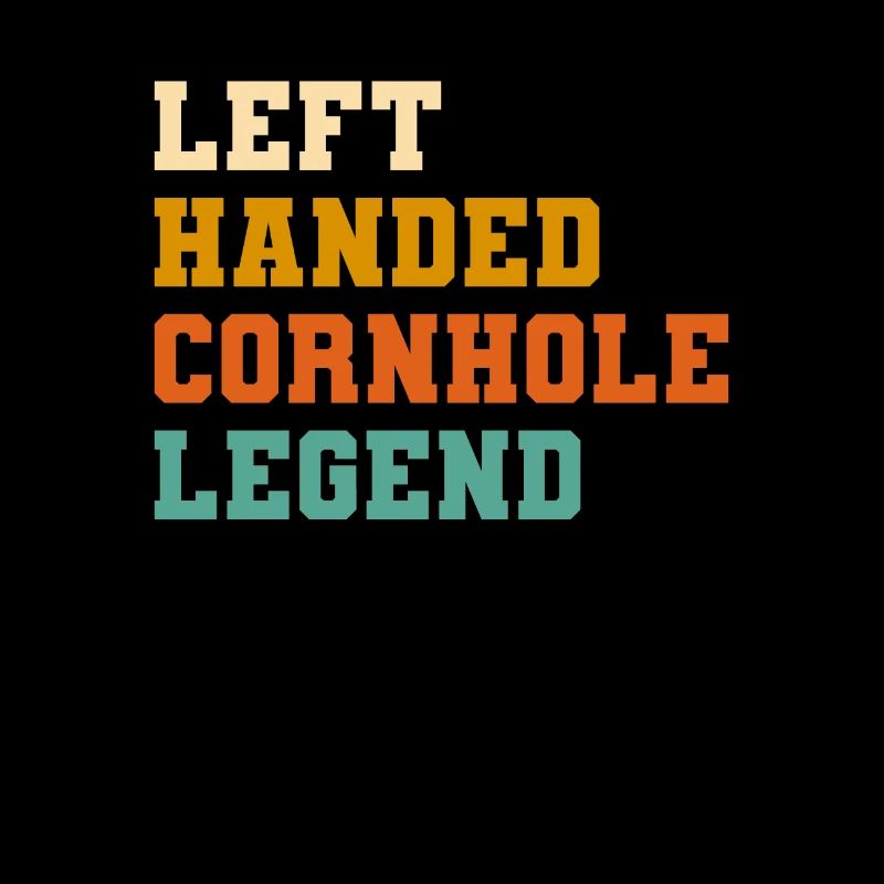 Linkshänder Cornhole Legend Lefty Spieler