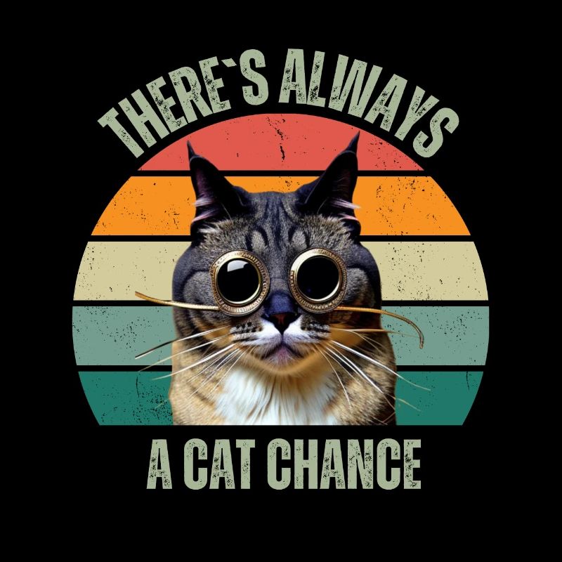 Es gibt eine Chance auf eine Katze