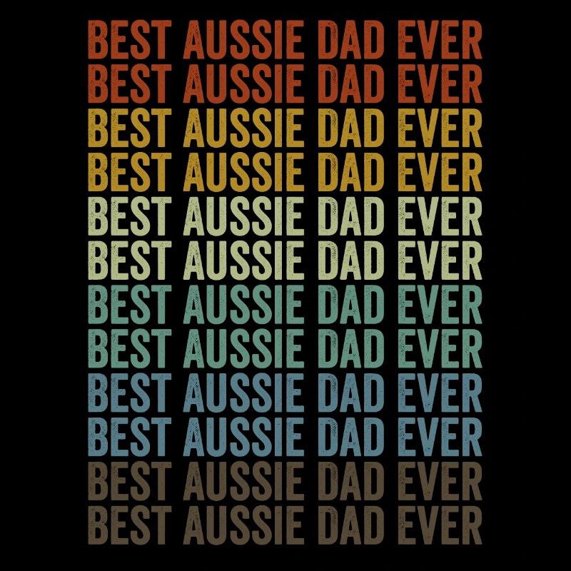 Bester Aussie-Dad aller Zeiten Australian Shepherd