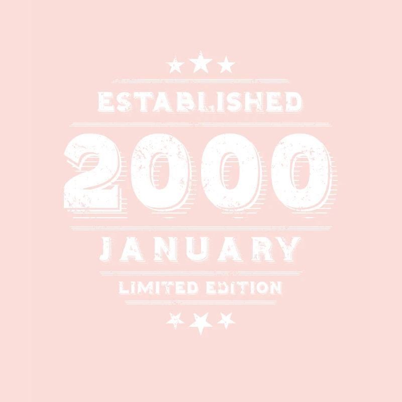 Geburtstag im Januar 2000 - January