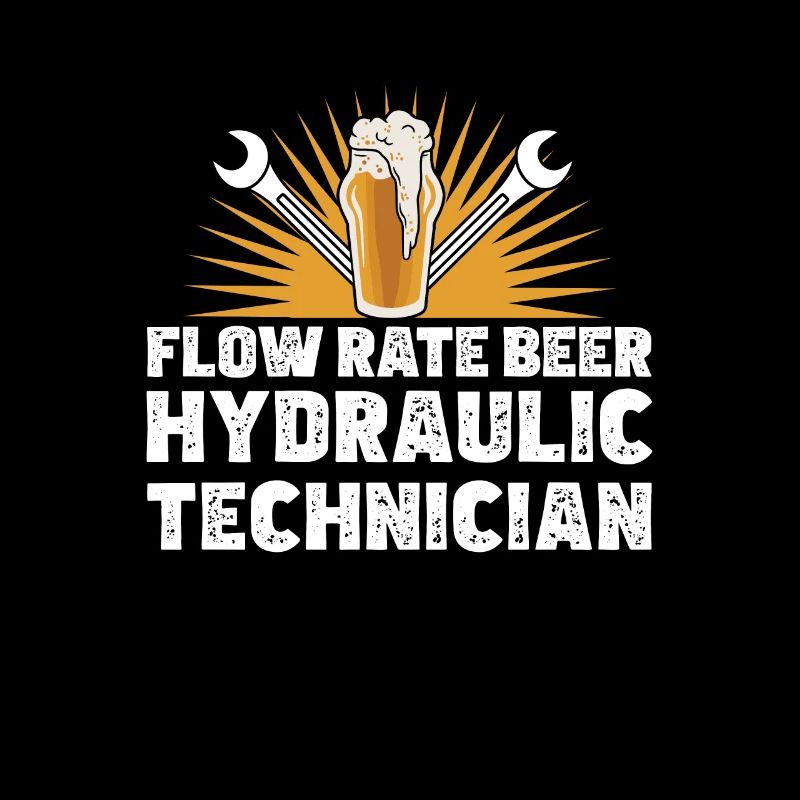 Lustiges Bier mit hydraulischem