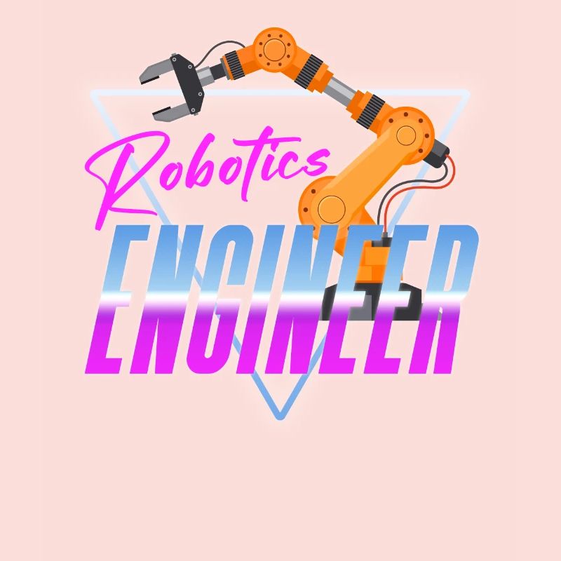 Robot Robotics Engineer Retro