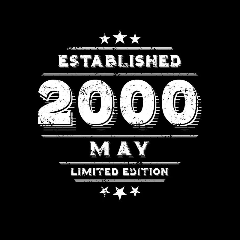 Geburtstag im Mai 2000 - May