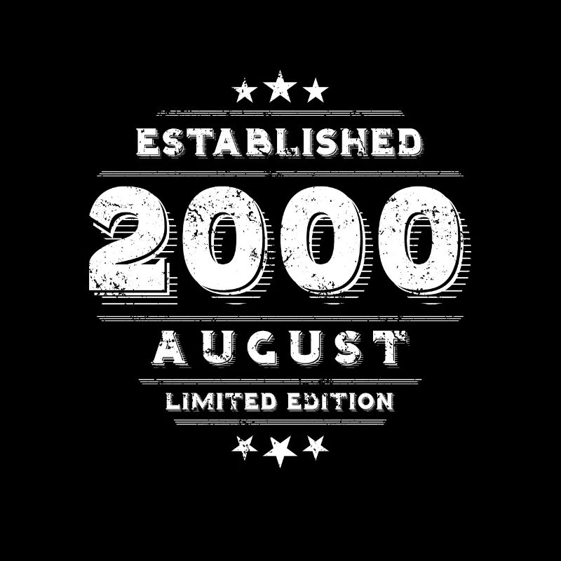 Geburtstag im August 2000 - August