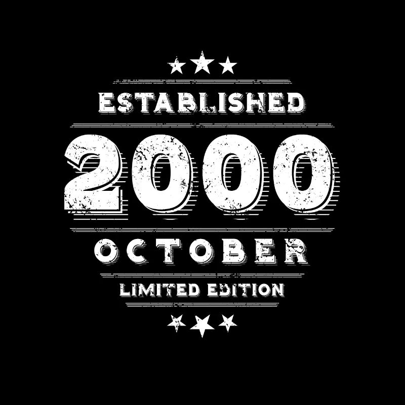 Geburtstag im Oktober 2000 - October