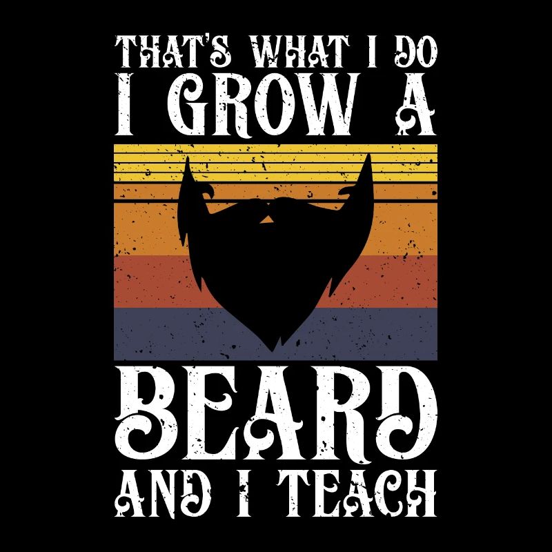 Professeur barbu