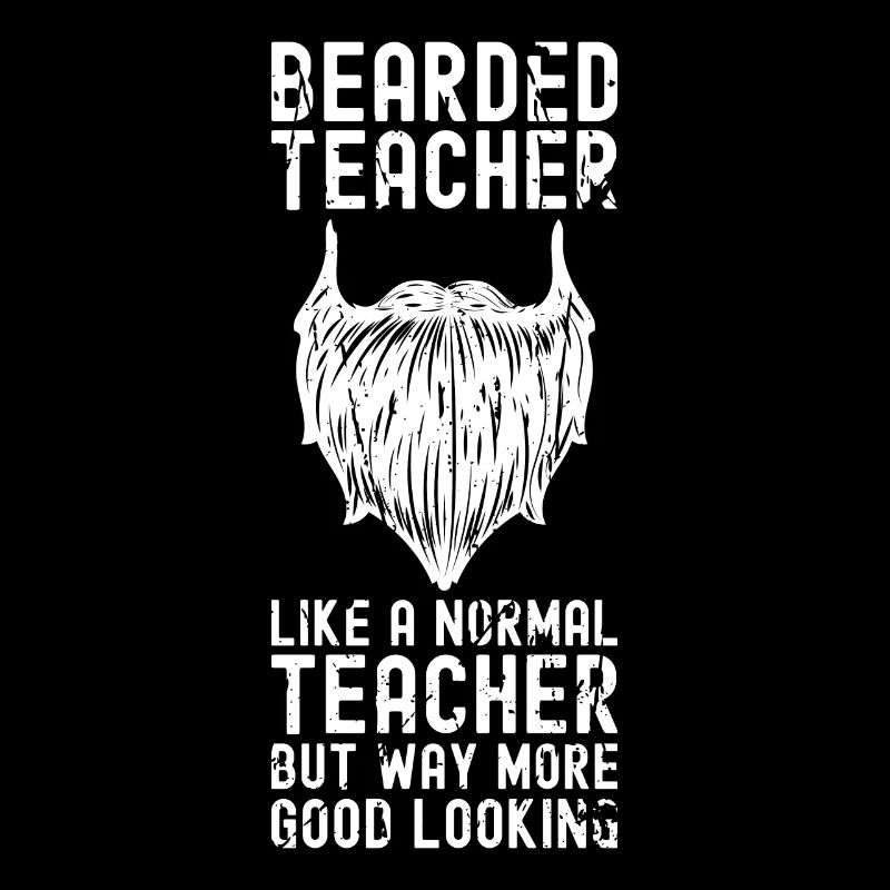 Professeur barbu