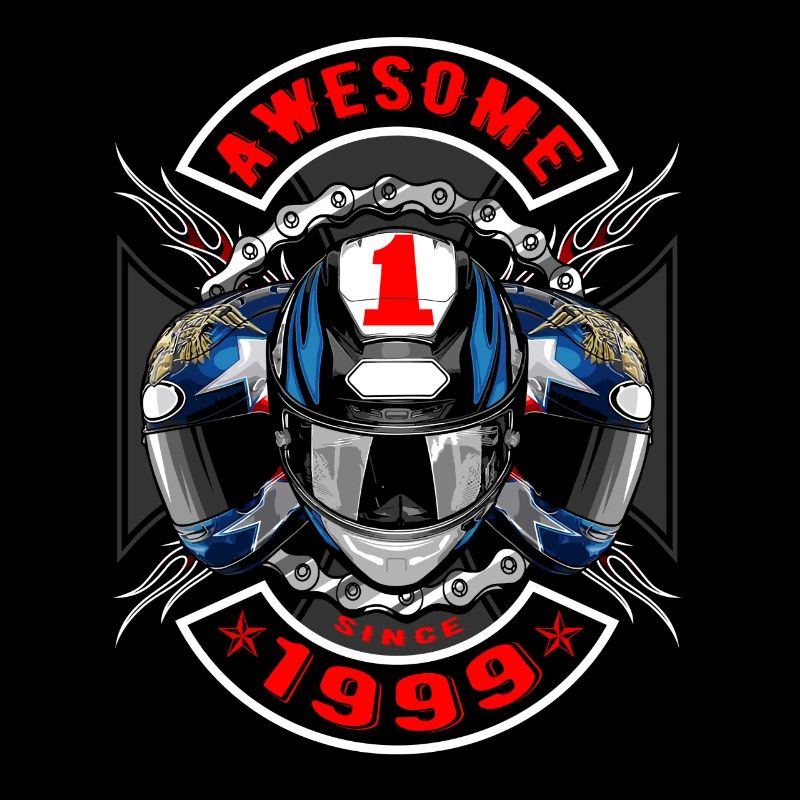 Awesome since 1999, Biker Geburtstag