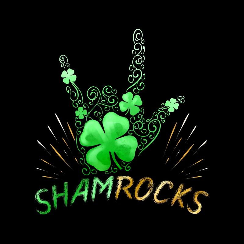 Trèfle trèfle Sham Rocks Signe De Cornes St