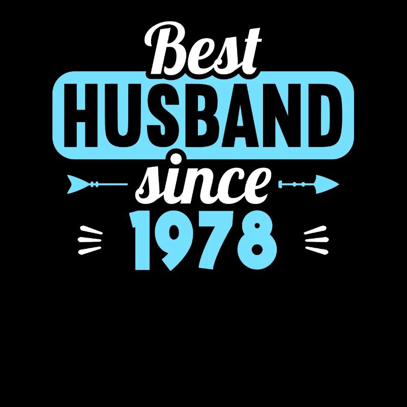 45th Wedding Anniversary Best Husband since 1978